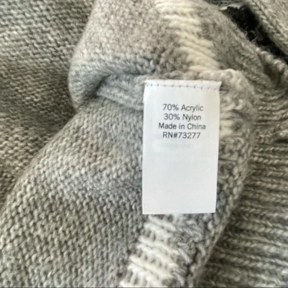 Sonoma Gray & Black Sweater XXL - Picture 4 of 4